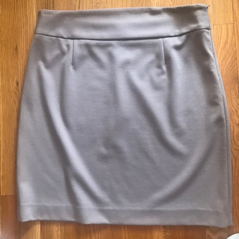 Grace Elements Taupe Pencil Skirt_Size 14